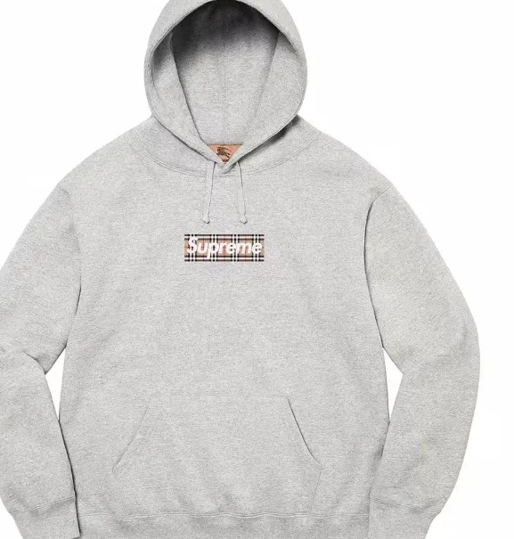 XL Black Hoodie L M Grey 22SS S Box Bogo Logo 0823